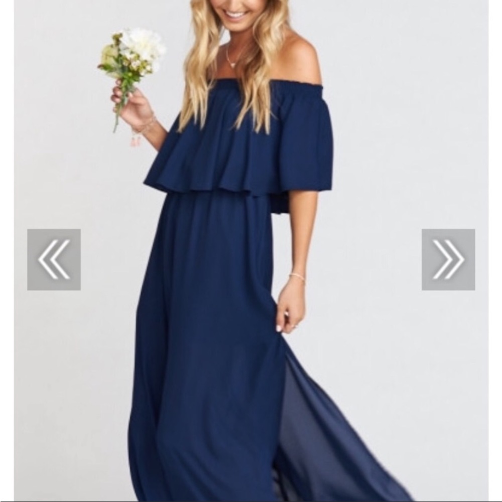 Bridesmaid dress worn once size large - Picture 2 of 2